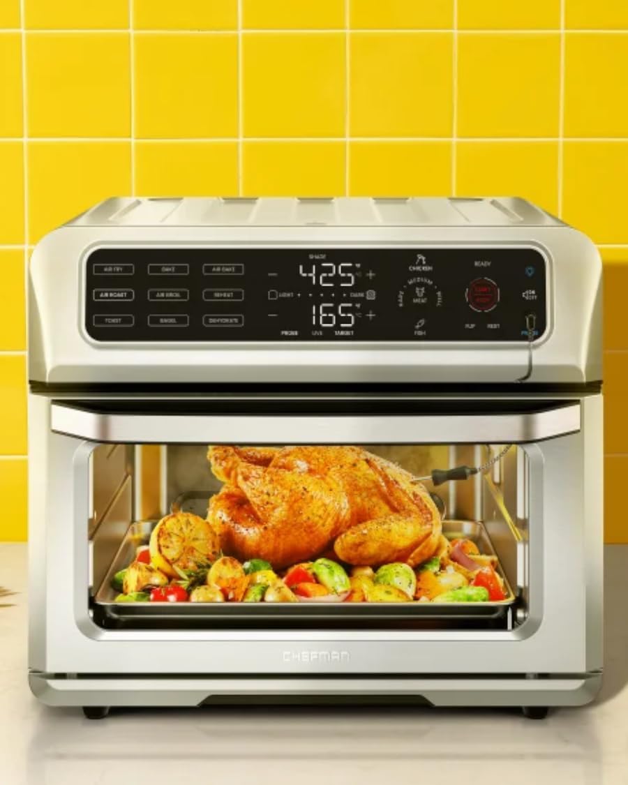 Food essentials and family helpers Smart Air Fryer Electric Air Fryer Oil Free Electric Fryer Digital Oven Electric Skillet Electric Skillet 9 In 1 Smart assistant Enjoy life