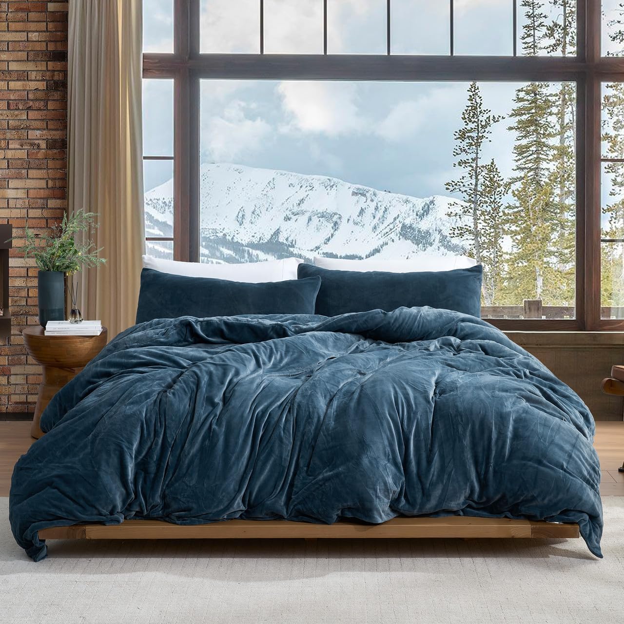 Coma Inducer Near Suffocation Xtra Oversized King Comforter Set - Pond
